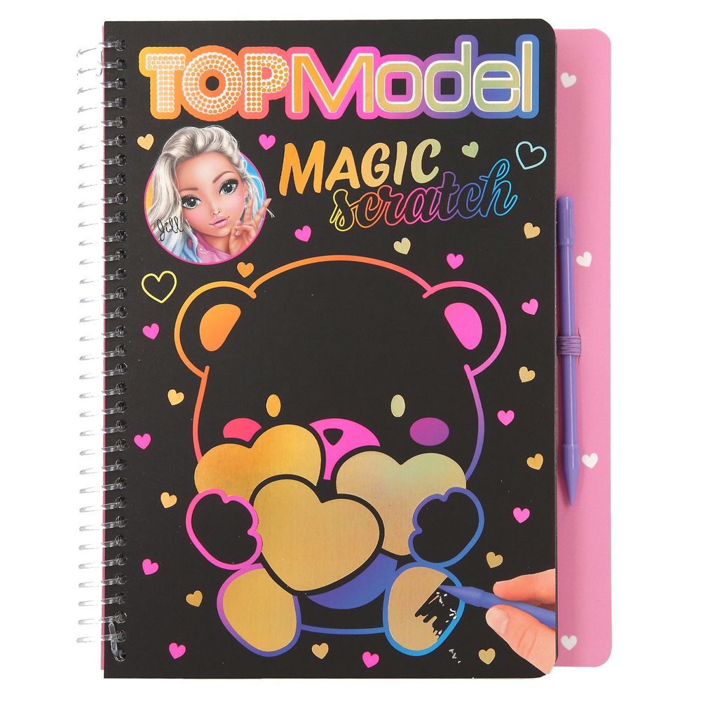 Top Model magic-scratch book 12/1