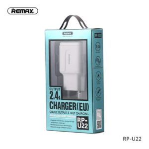 REMAX 2.4 DUAL USB CHARGER SET RP-U22 EU MICRO