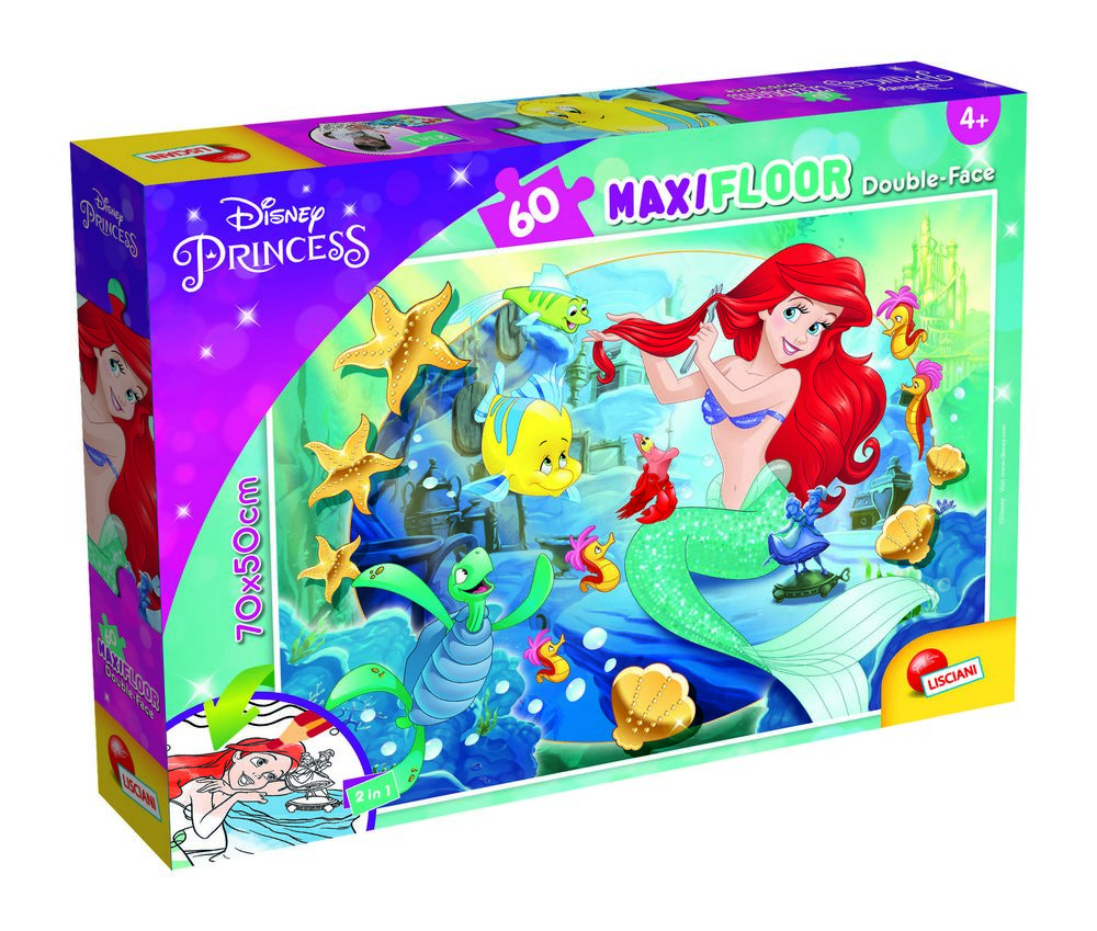 Disney puzzle df maxi floor 60 - Mala sirena