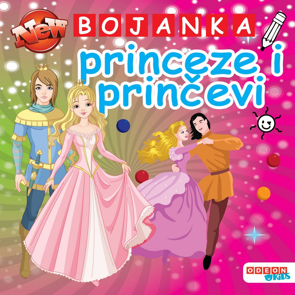 Bojanka 1-10 Princeze i prinčevi