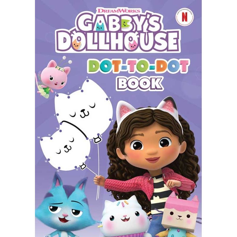 ALG: Gabby's Dollhouse bojanka spoji točkice