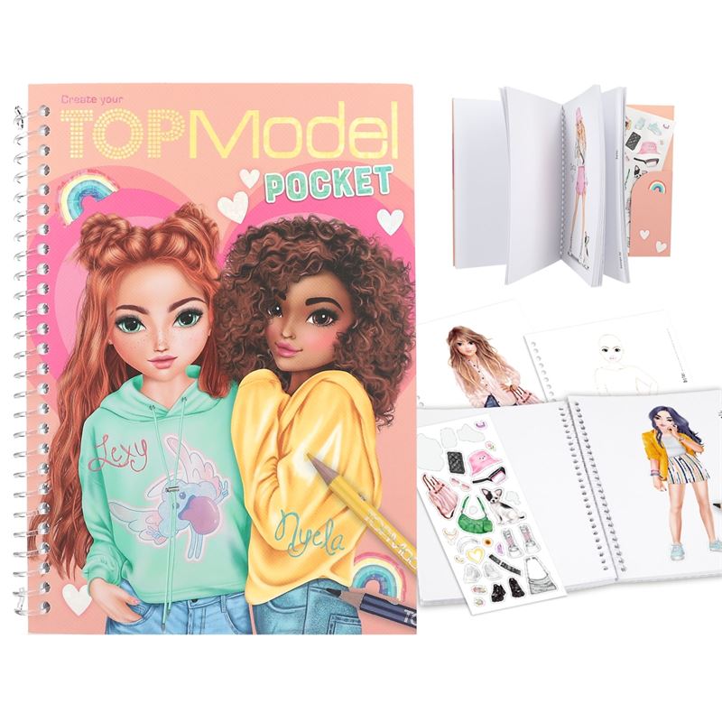 Top Model džepna bojanka 3D 16/1
