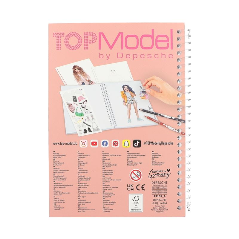 Top Model džepna bojanka 3D 16/1