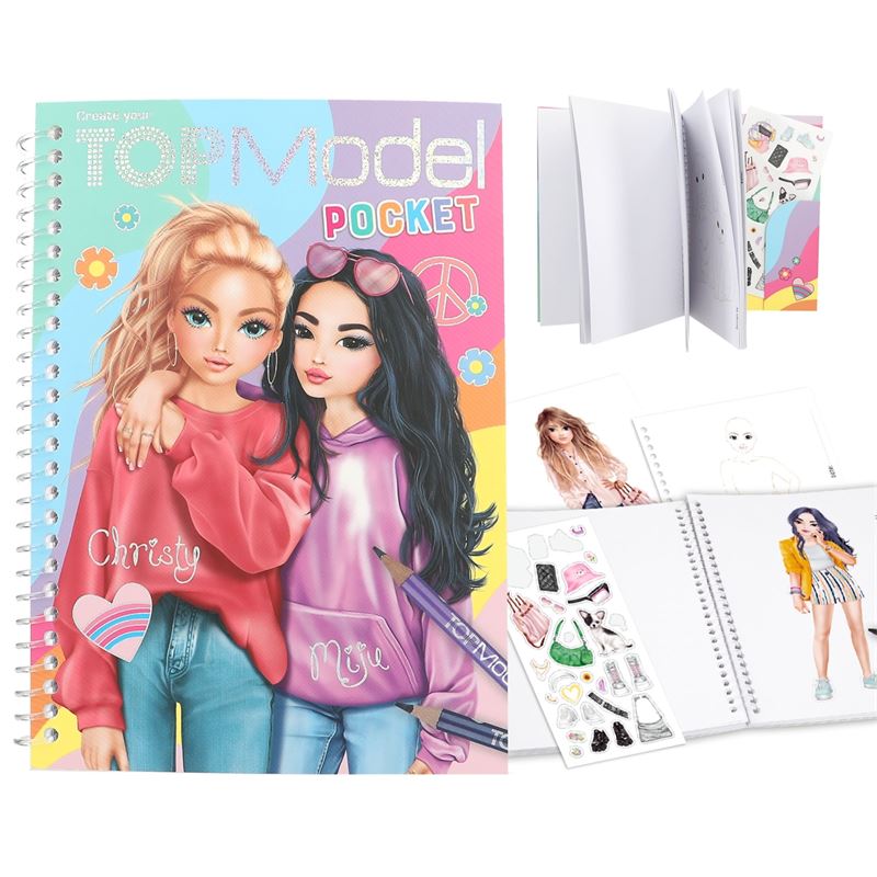 Top Model džepna bojanka 3D 16/1