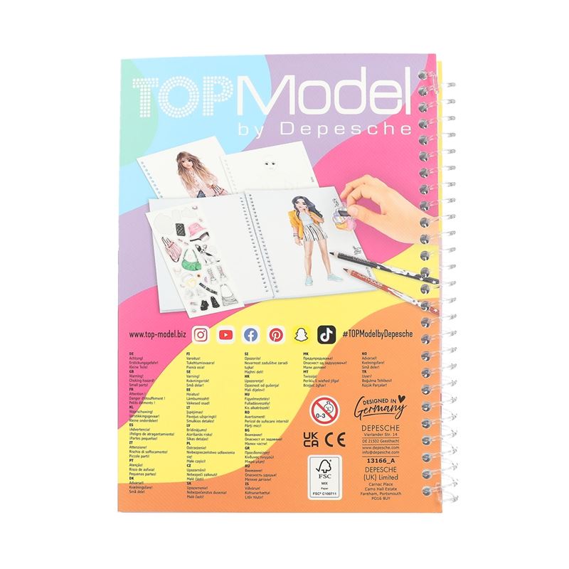 Top Model džepna bojanka 3D 16/1