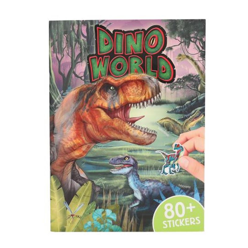 Dino World sa puffy naljepnicama