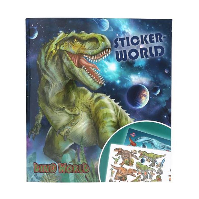 Dino World knjiga naljepnica Galaxy