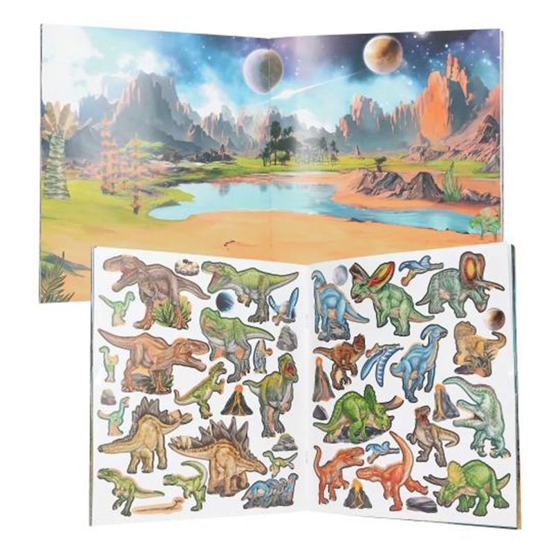 Dino World knjiga naljepnica Galaxy