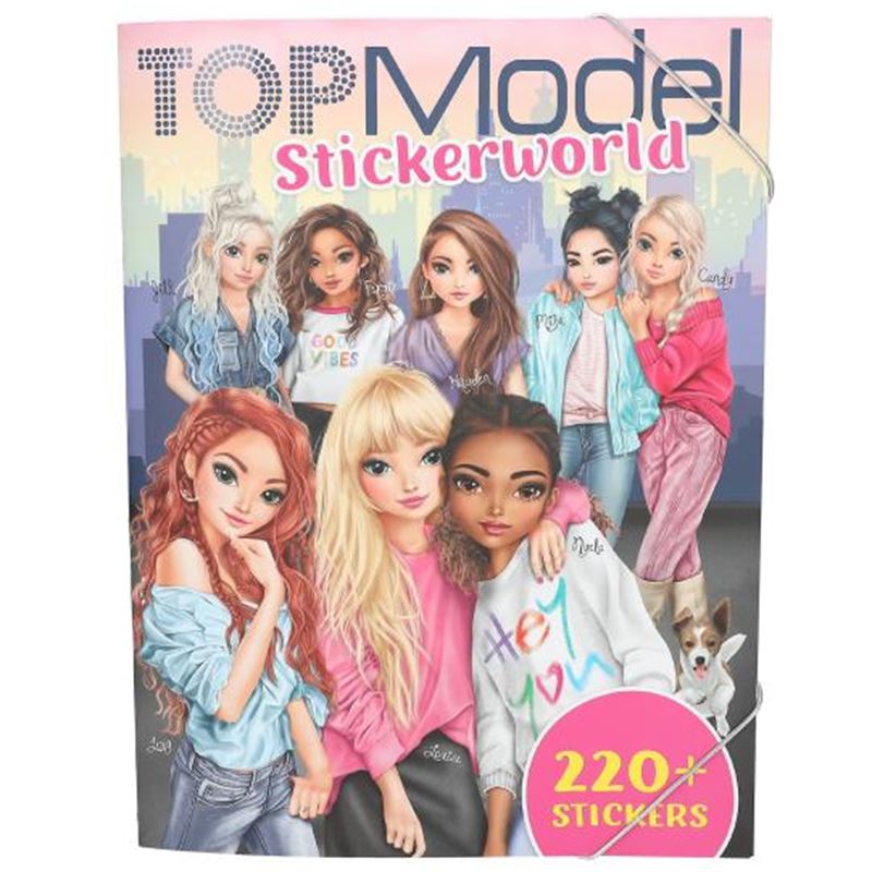 Top Model svijet naljepnica glamur