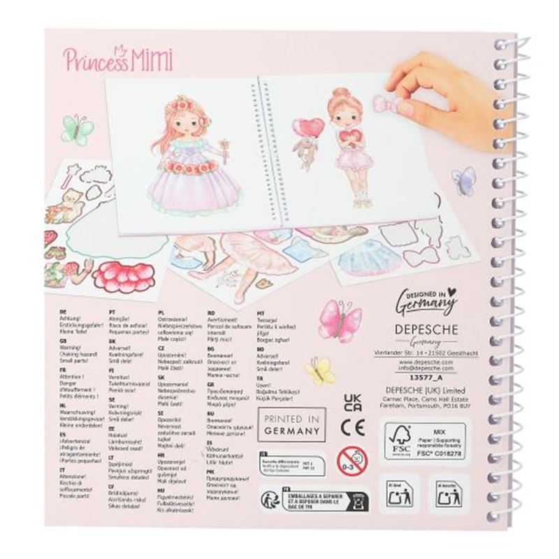 Princess Mimi knjiga s naljepnicama (12/1 displey)