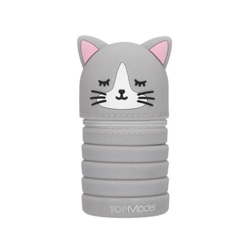 Top Model silikonska tuba za olovke BLOOMING KITTY 10/1