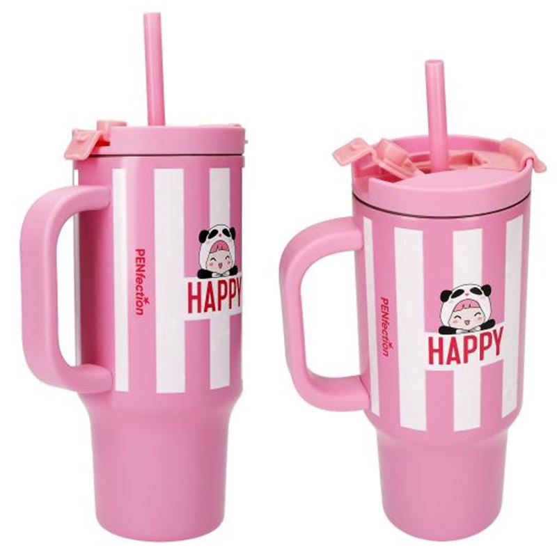 PENfection šalica za van sa slamkom HAPPY 4/1