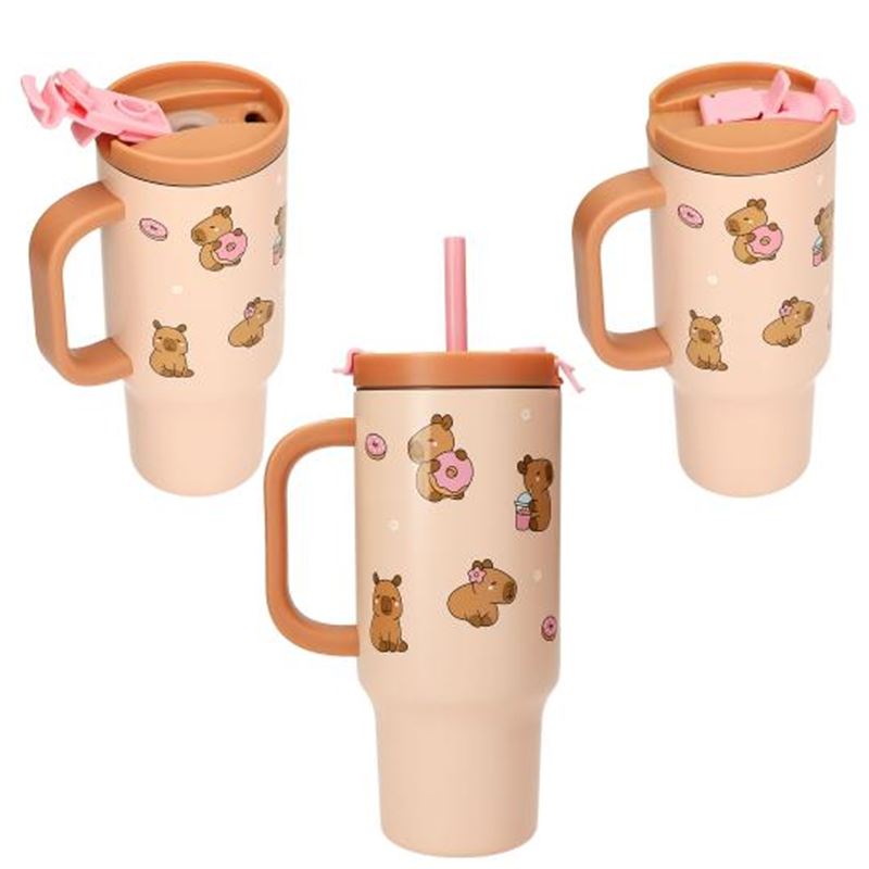 PENfection šalica za van sa slamkom CAPYBARA 4/1