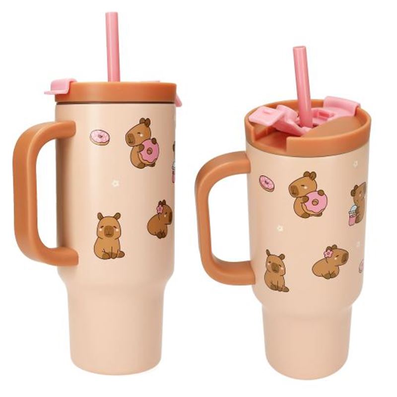 PENfection šalica za van sa slamkom CAPYBARA 4/1