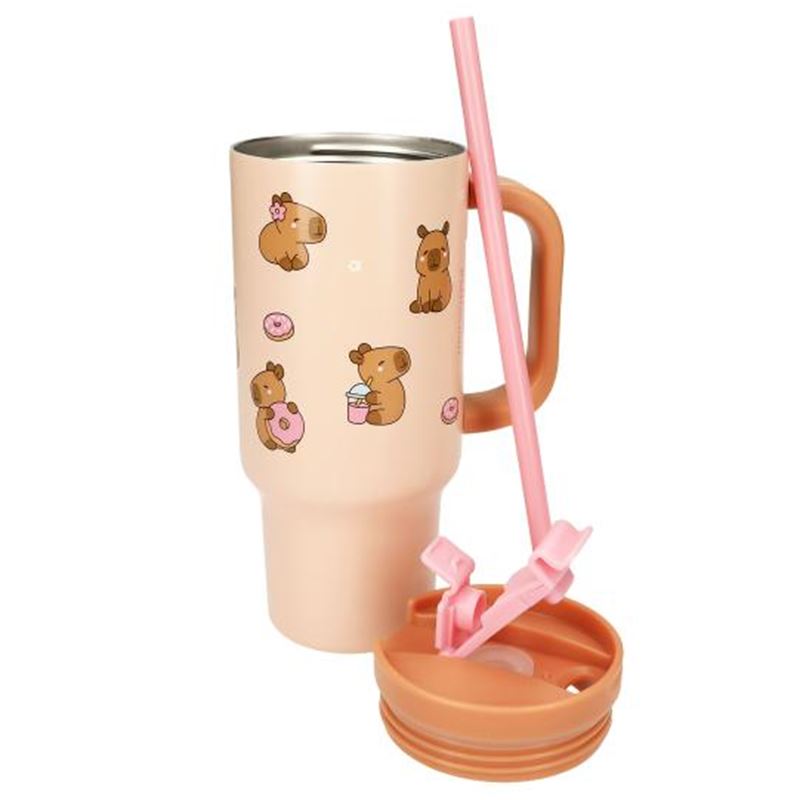 PENfection šalica za van sa slamkom CAPYBARA 4/1