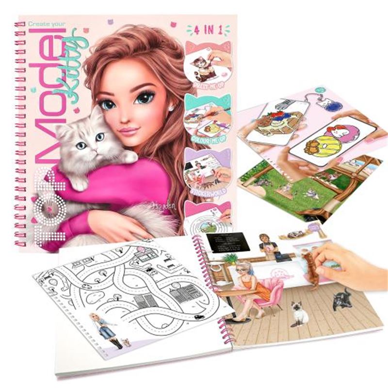 Top Model kreiraj svoju Kitty bojanku 12/1