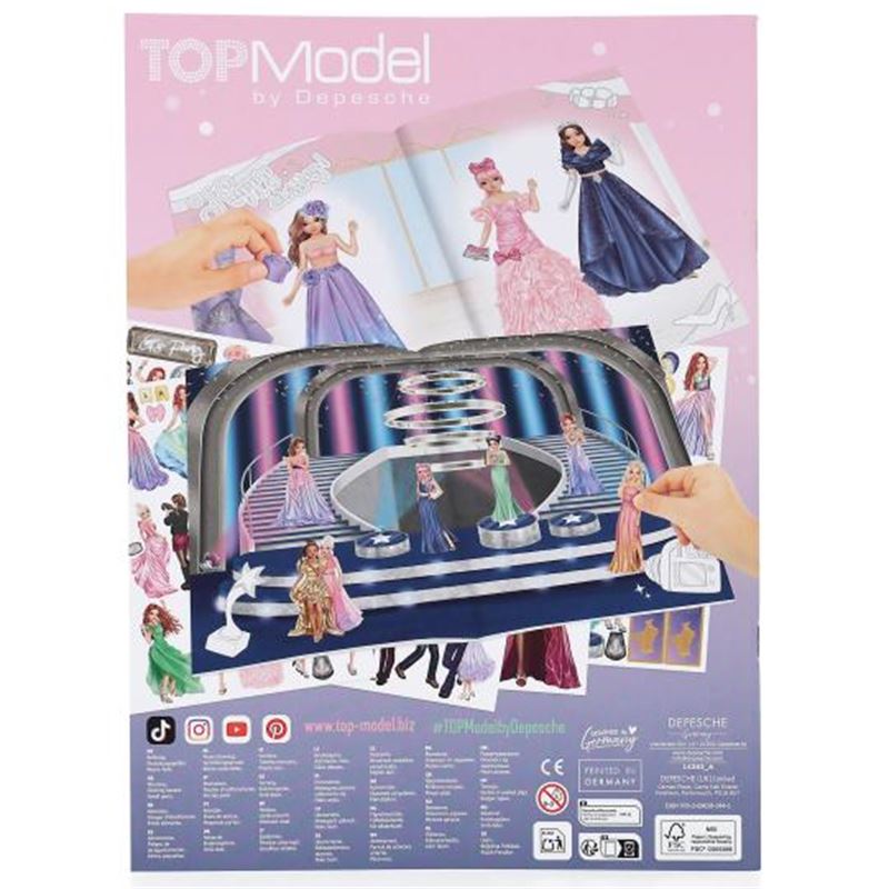 Top Model glamour knjiga naljepnica 18/1