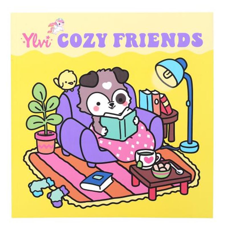 YLVI COZY friends knjiga za bojanje 16/1