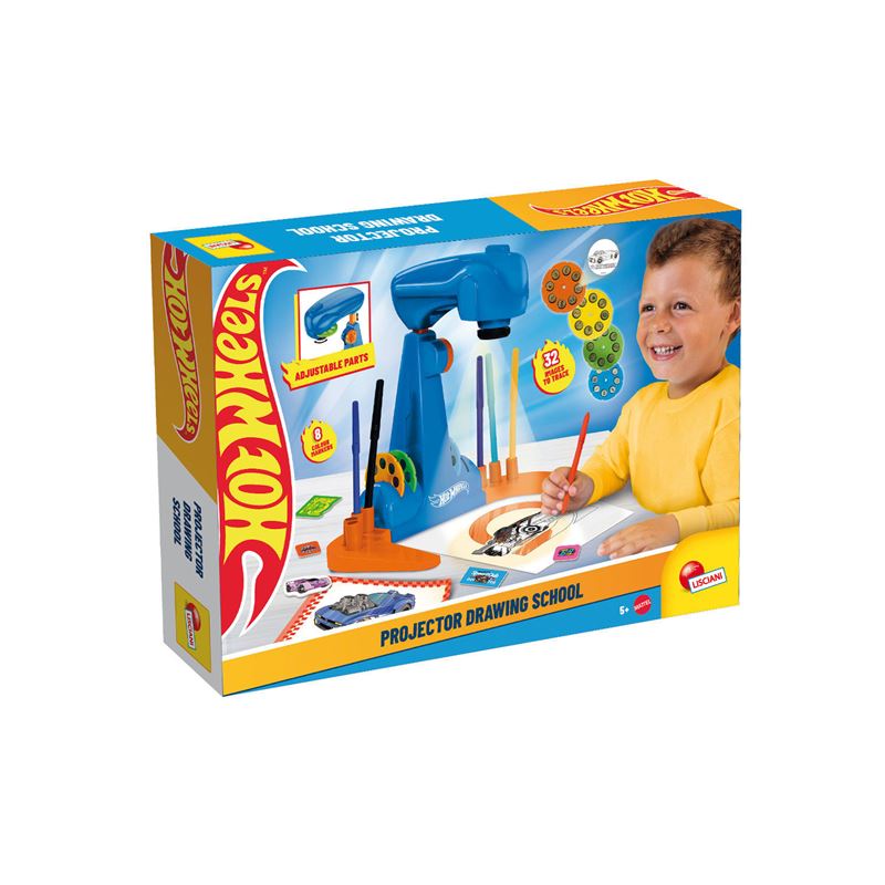 LIS: Hot Wheels projektor škola crtanja