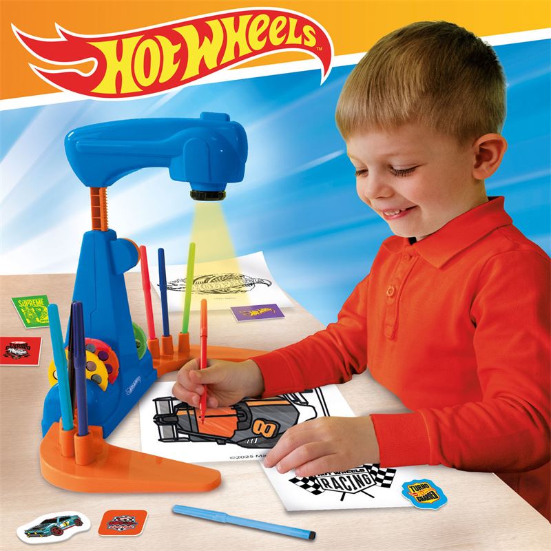 LIS: Hot Wheels projektor škola crtanja
