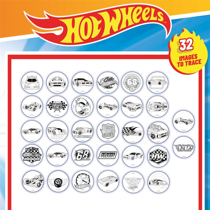 LIS: Hot Wheels projektor škola crtanja