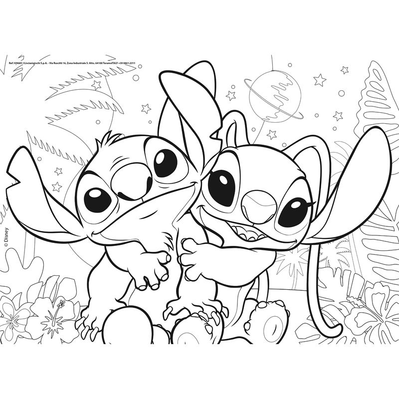 LIS: Disney puzzle DF M-plus 24 Lilo & Stitch