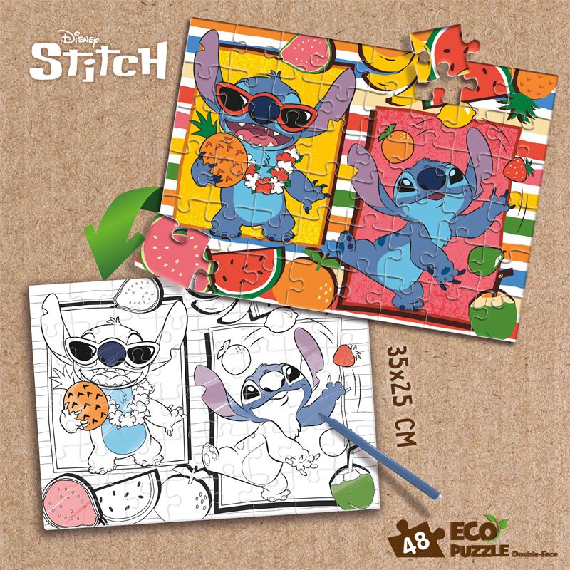 LIS: Disney eco-puzzle mini df 48 Stitch