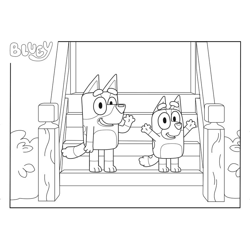LIS: Bluey eco-puzzle mini df 48