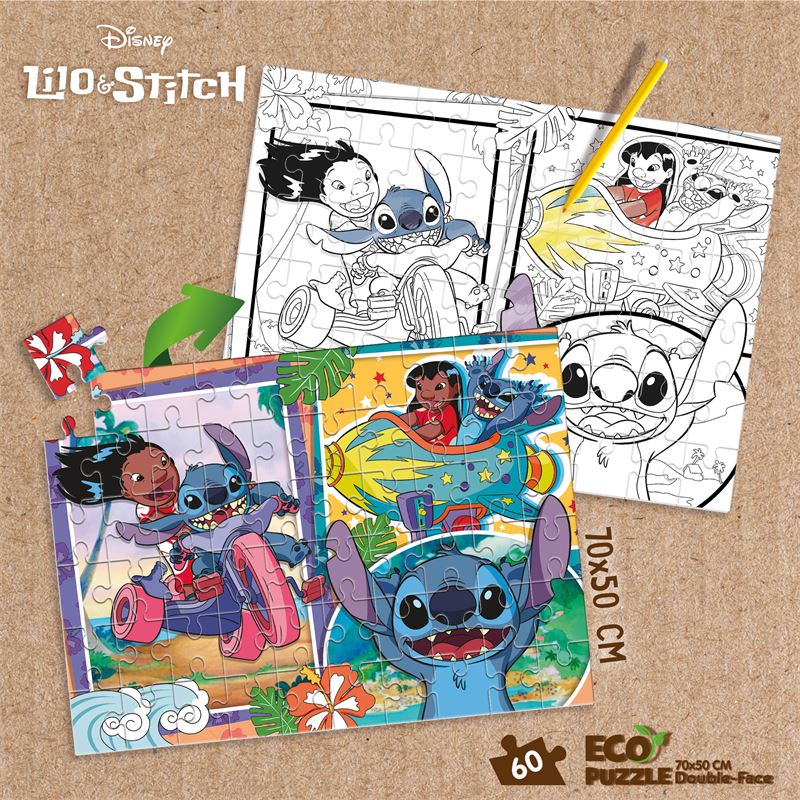 LIS: Disney eco - puzzle df Stitch 60