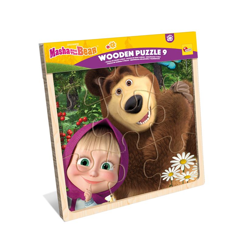 LIS: Masha wooden puzzle 9 (display 6)