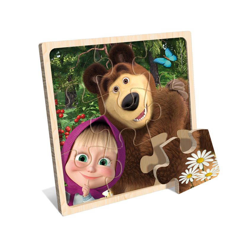 LIS: Masha wooden puzzle 9 (display 6)