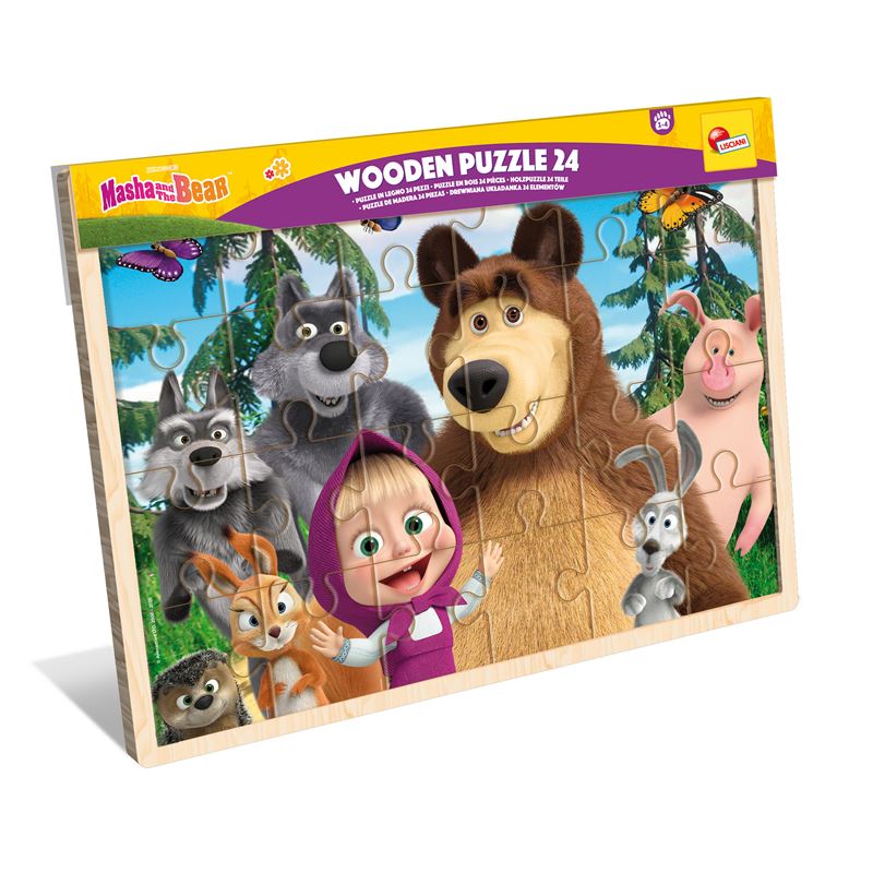 LIS: Masha wooden puzzle 24 (display 6)