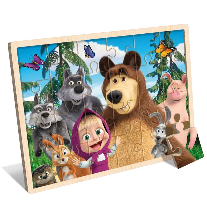 LIS: Masha wooden puzzle 24 (display 6)