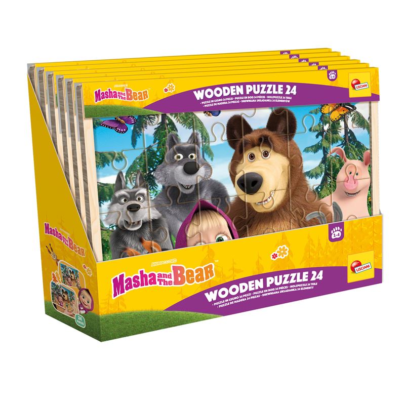 LIS: Masha wooden puzzle 24 (display 6)