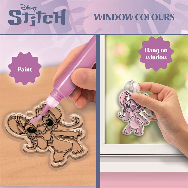 LIS: Boje za prozore i naljepnice sa motivima Stitch & Angel