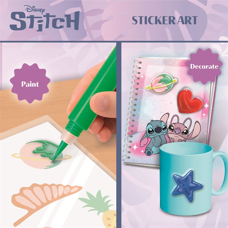 LIS: Boje za prozore i naljepnice sa motivima Stitch & Angel