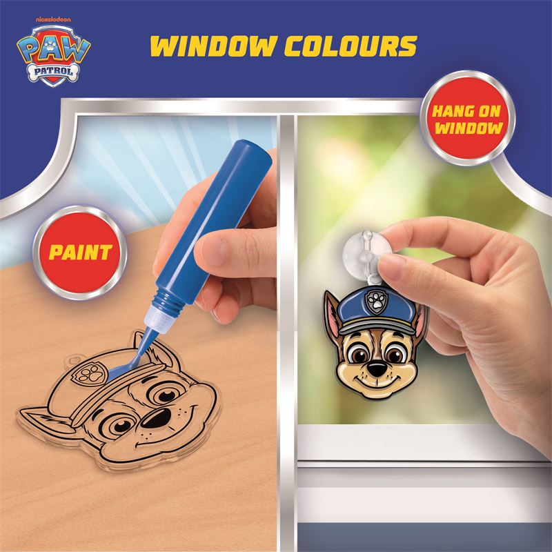 LIS: Boje za prozore i naljepnice sa motivima Paw patrol