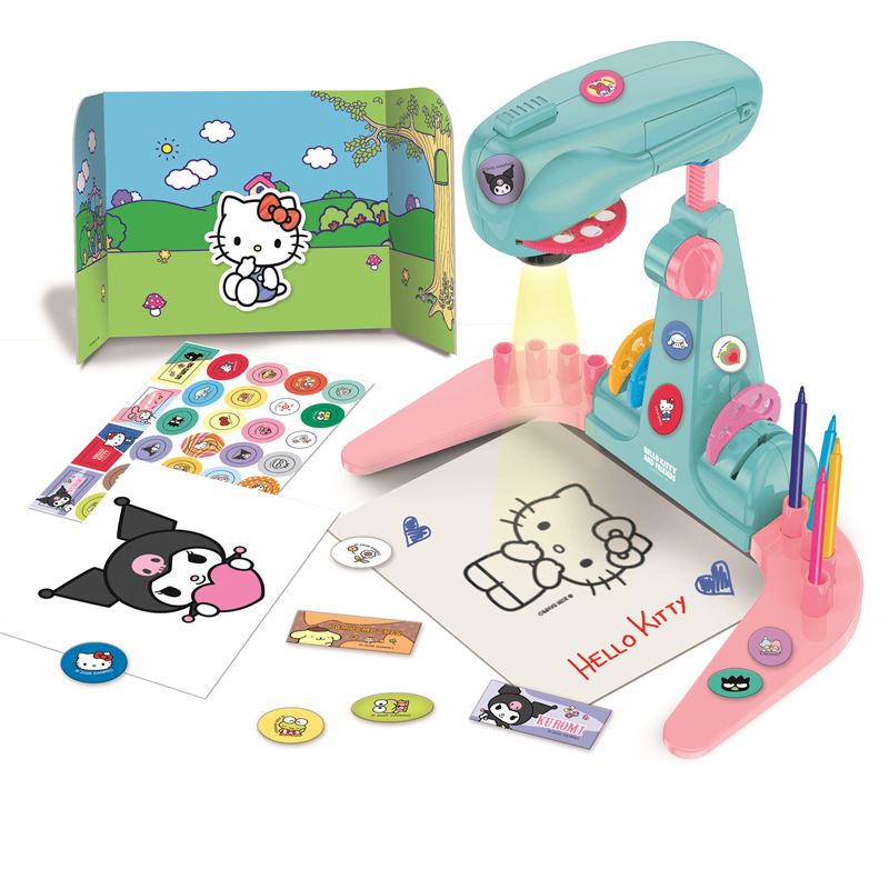 LIS: Škola crtanja s projektorom Hello Kitty i prijatelji