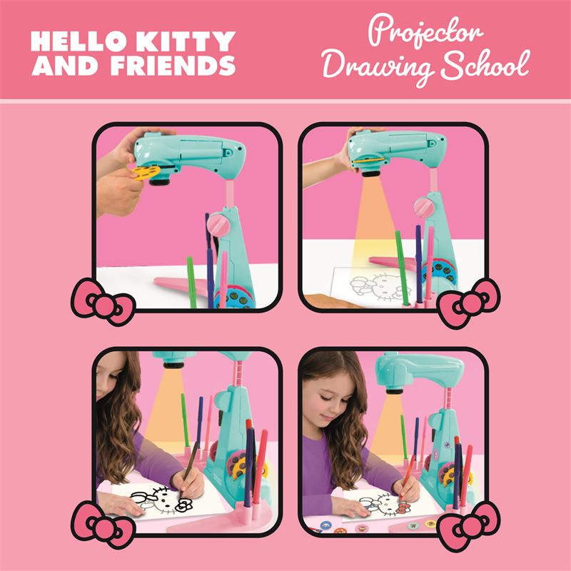 LIS: Škola crtanja s projektorom Hello Kitty i prijatelji
