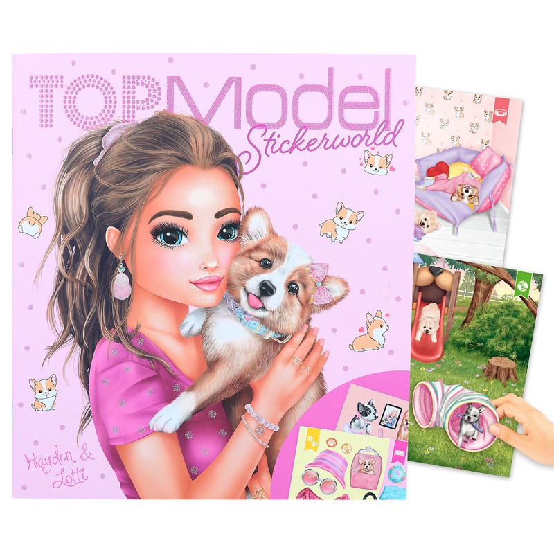 Top Model svijet naljepnica Viva Violet 18/1