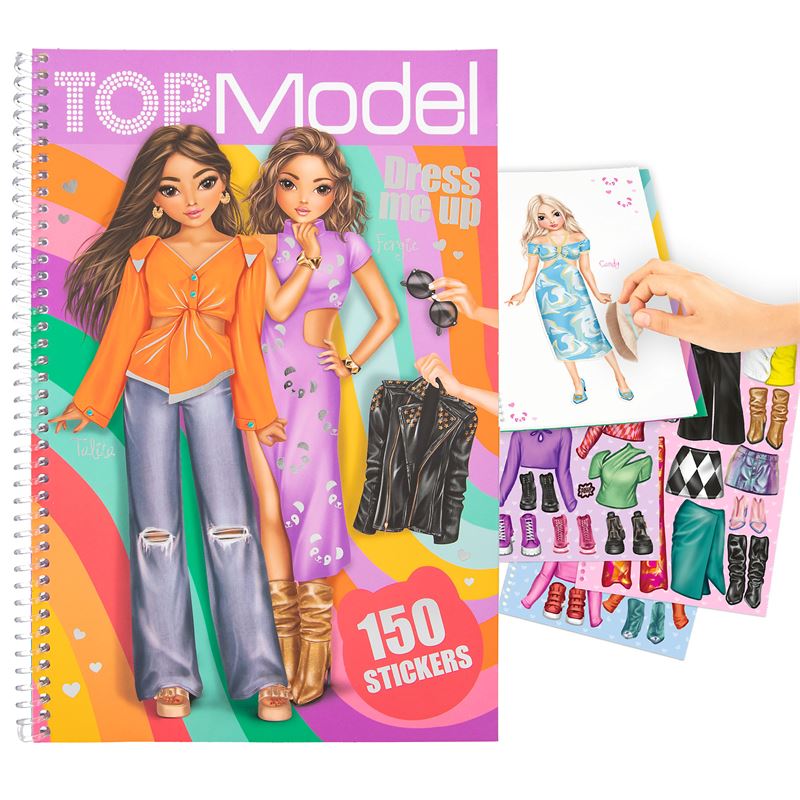Top Model bojanka dress me up big cut out 18/1 - DJEČJE KNJIGE ...