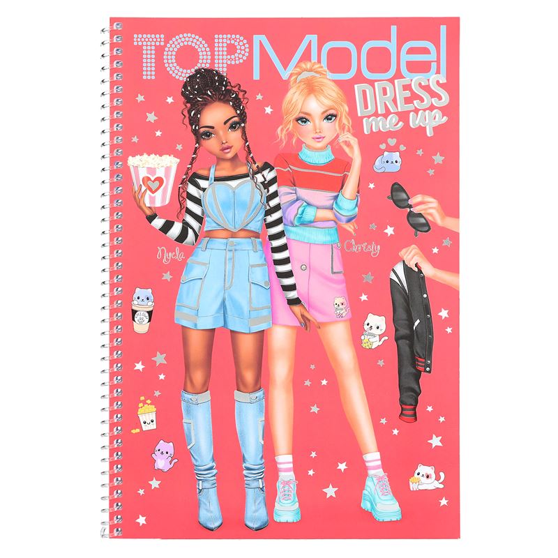 Top Model bojanka dress me up big cut out 18/1 - DJEČJE KNJIGE ...