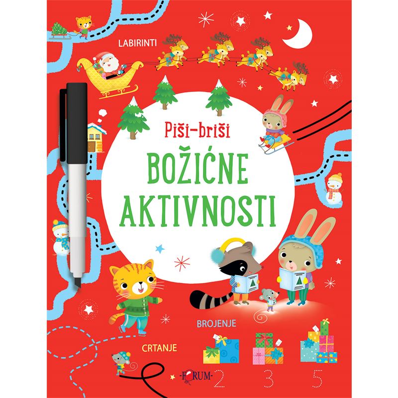 FOR: Piši - briši božićne aktivnosti