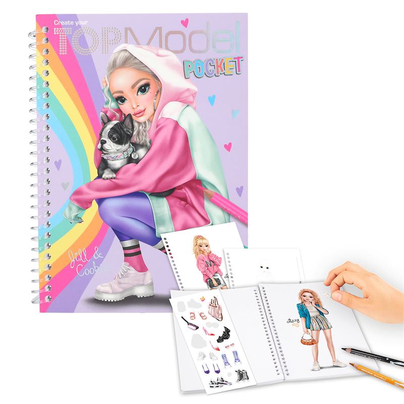 Top Model džepna bojanka 3D 16/1