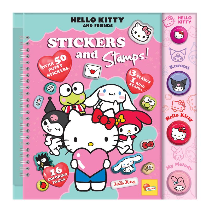 LIS: Hello Kitty i prijatelji naljepnice i pečat (8/1)