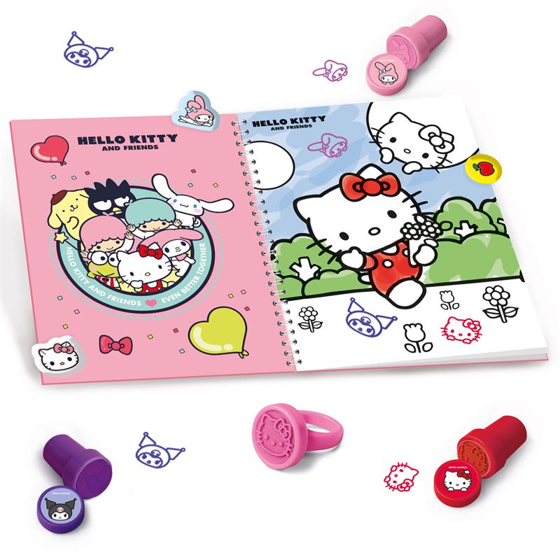 LIS: Hello Kitty i prijatelji naljepnice i pečat (8/1)