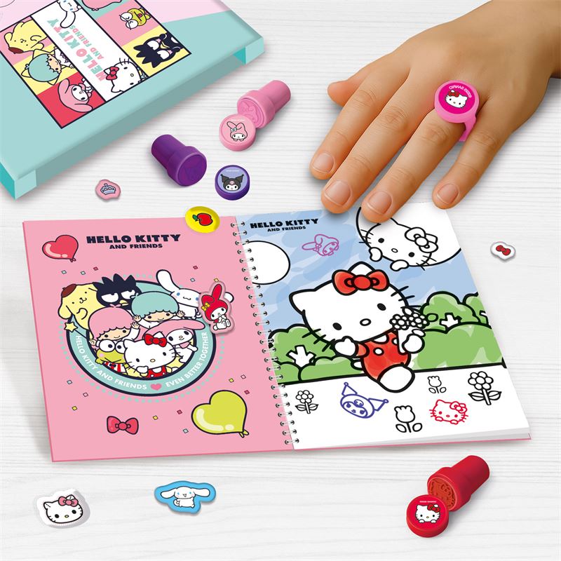 LIS: Hello Kitty i prijatelji naljepnice i pečat (8/1)