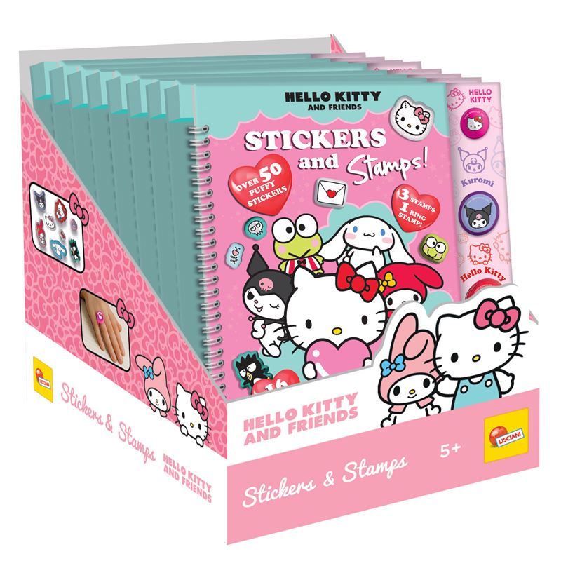 LIS: Hello Kitty i prijatelji naljepnice i pečat (8/1)
