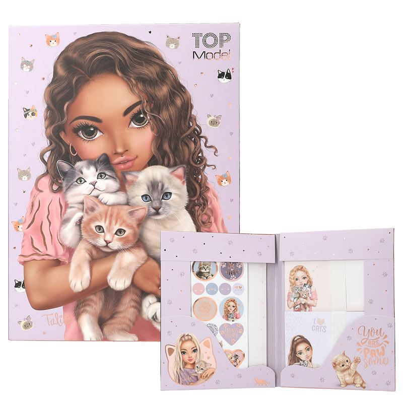 TOP MODEL Set s pismima Cat love 8/1