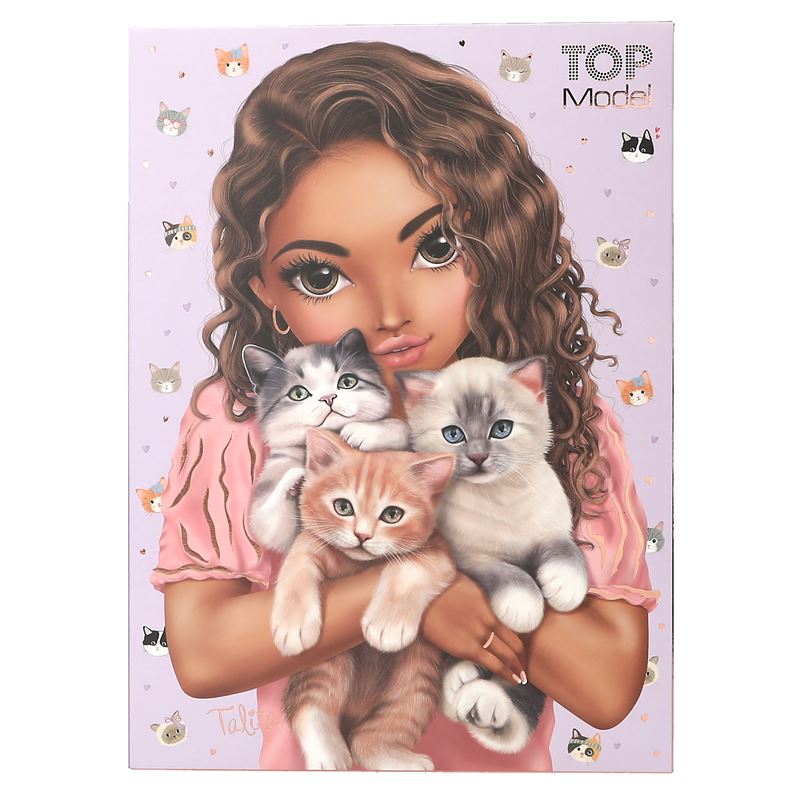 TOP MODEL Set s pismima Cat love 8/1